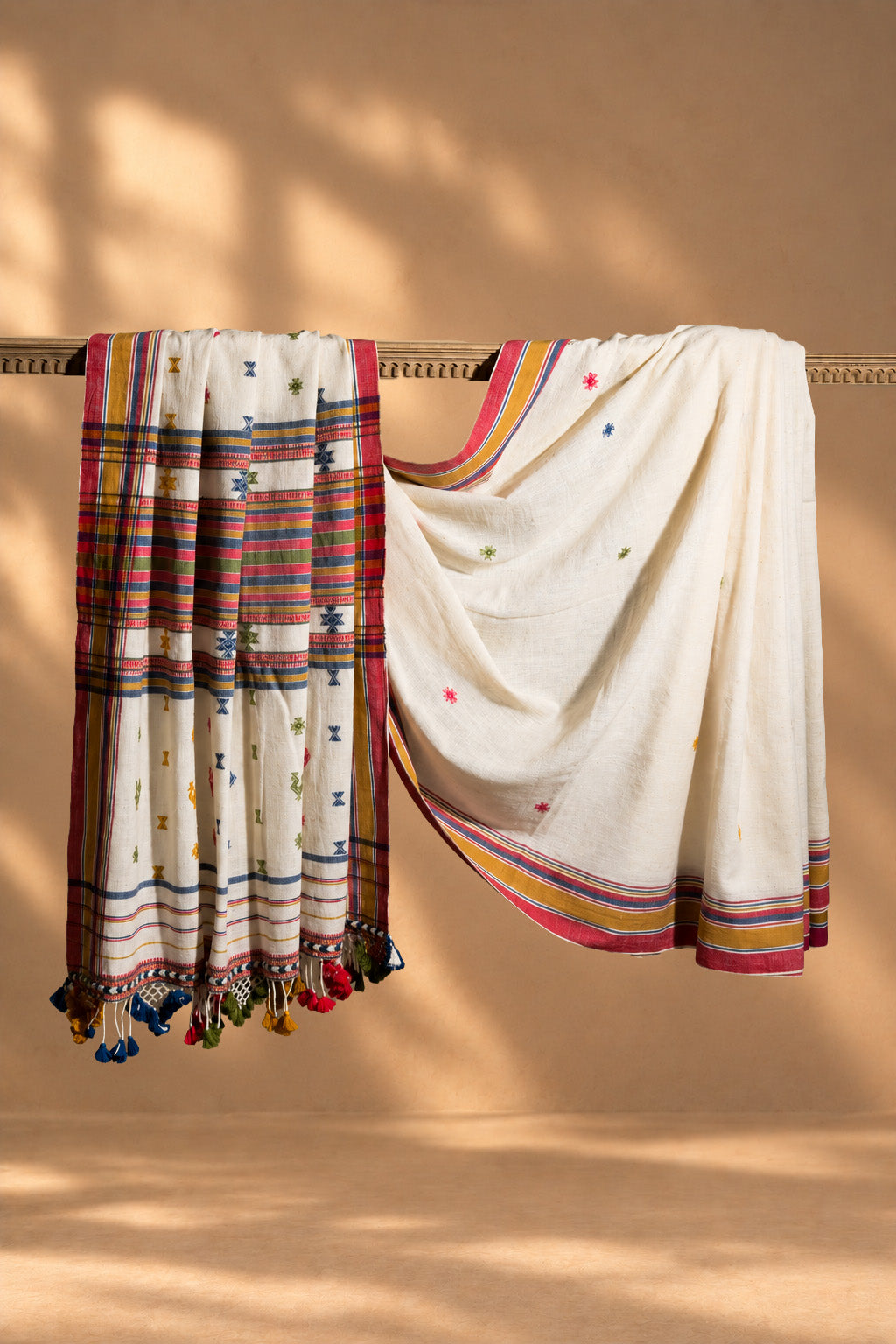 Dhoro | Mor | Kala Cotton | Saree