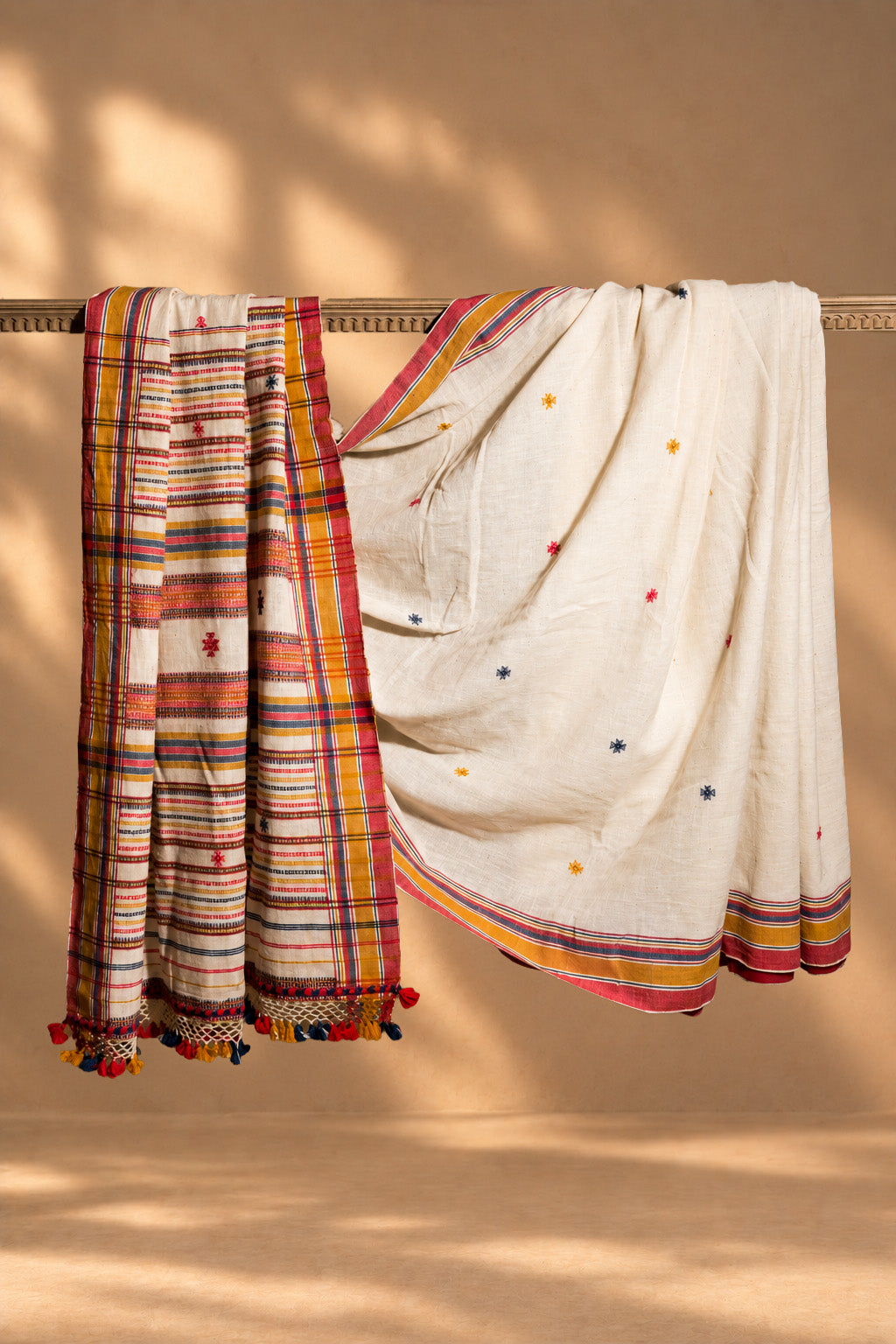 Dhoro | Chaumukh | Kala Cotton | Saree