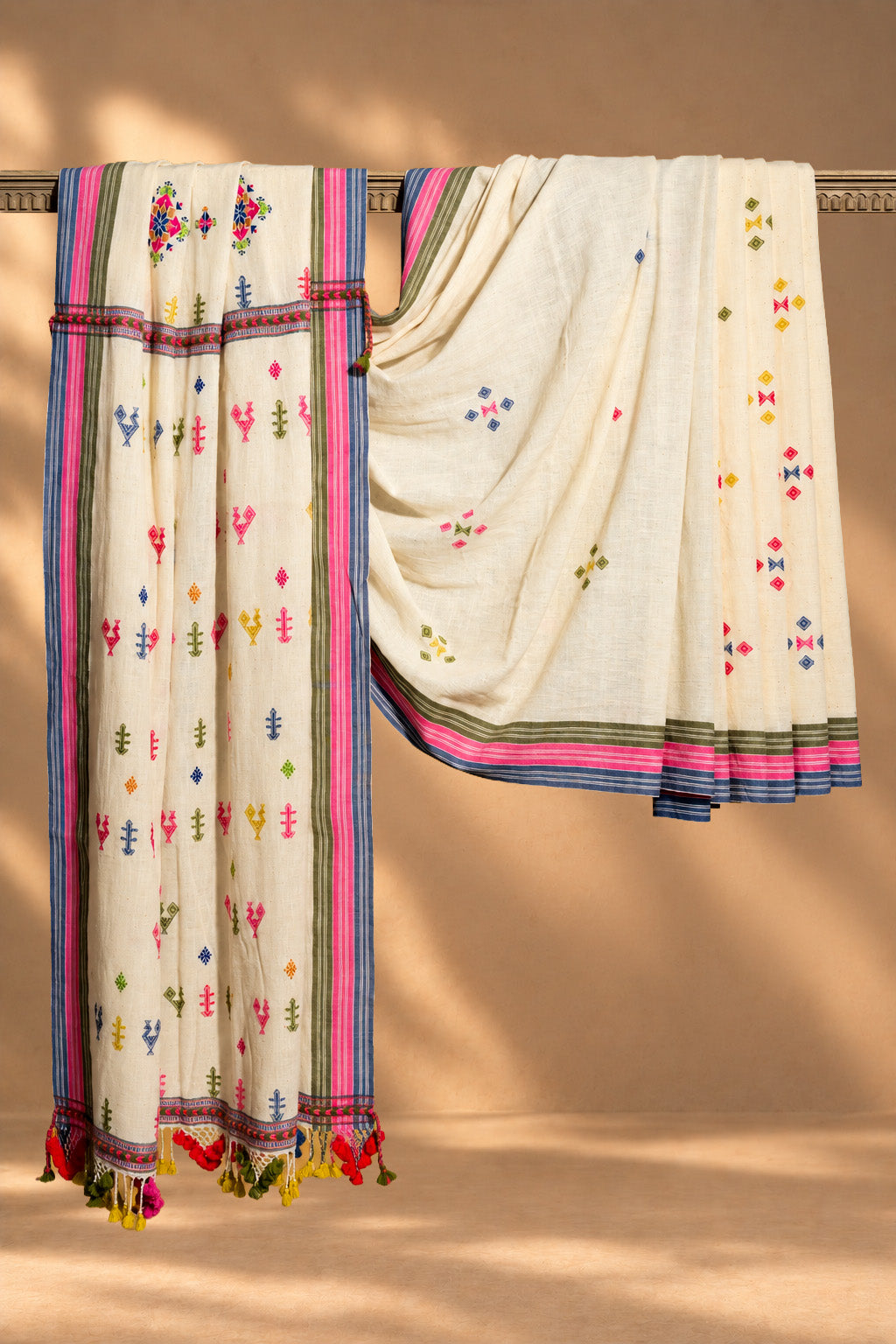Dhoro | Jhaad | Kala Cotton | Saree
