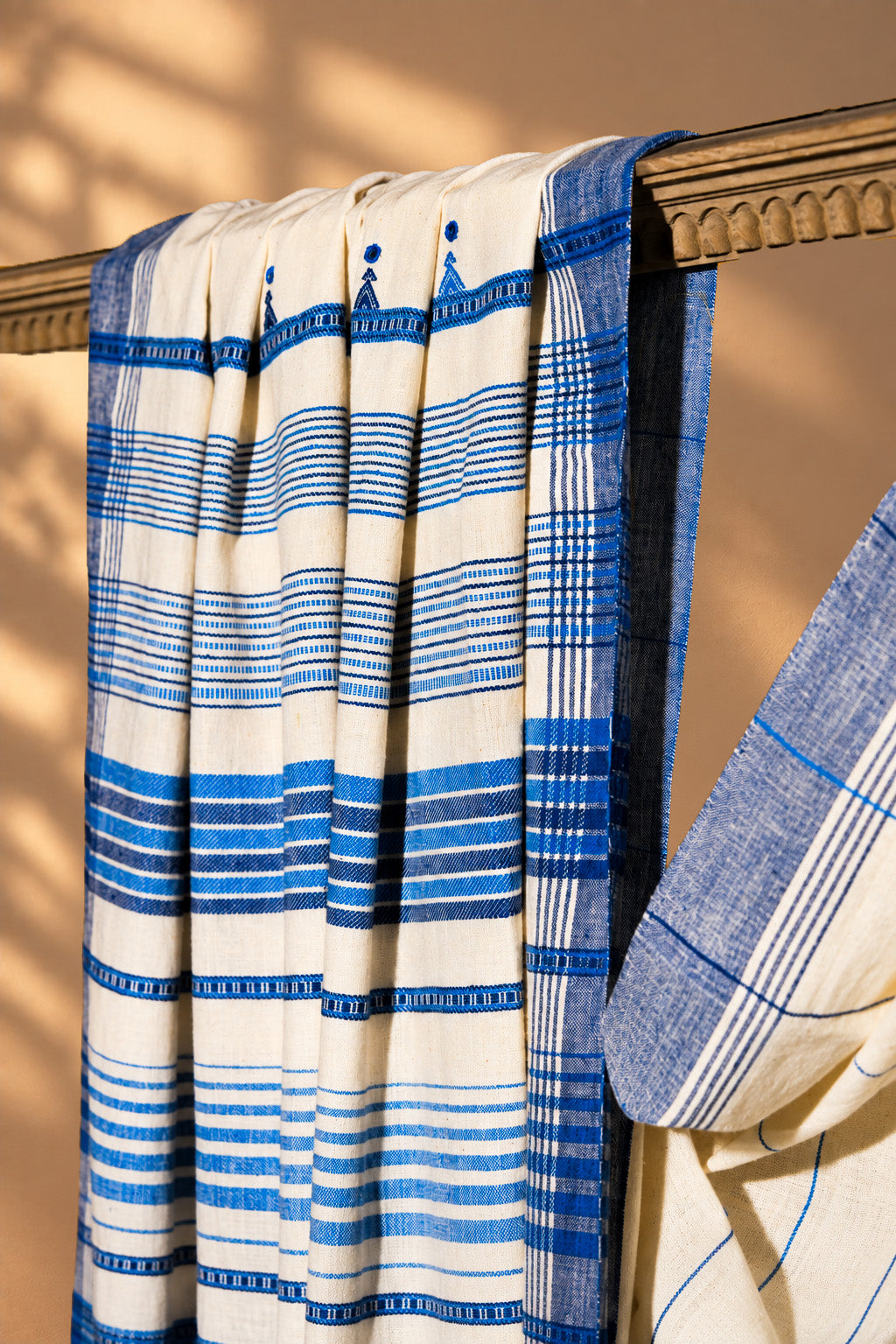 Dhoro | Dholki | Kala Cotton | Saree
