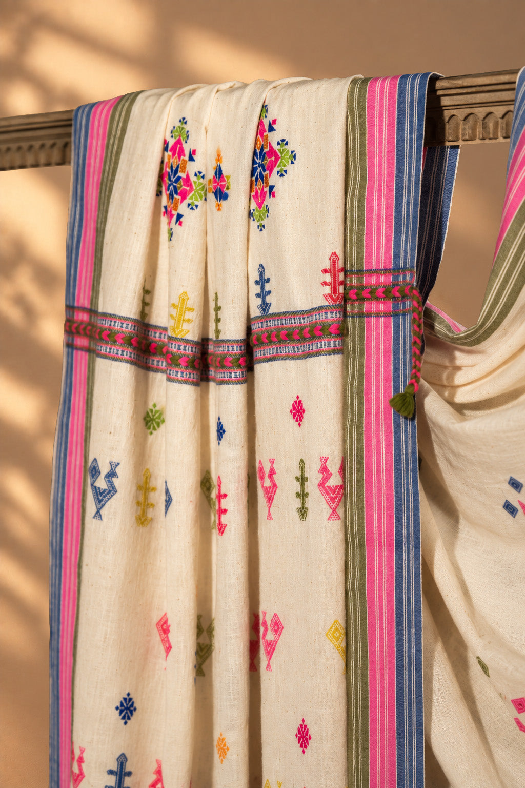 Dhoro | Jhaad | Kala Cotton | Saree