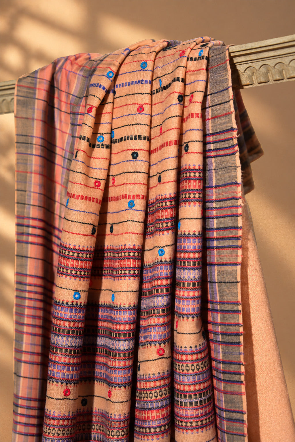 Aachho Bhuro | Latth | Fine Cotton | Saree