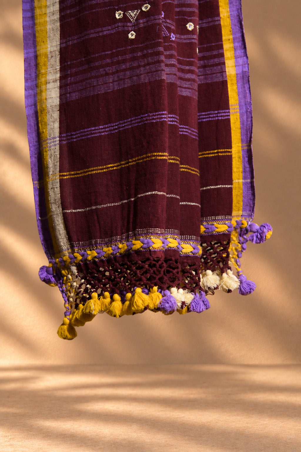 Ghero Laal | Dholki | Kala Cotton | Saree