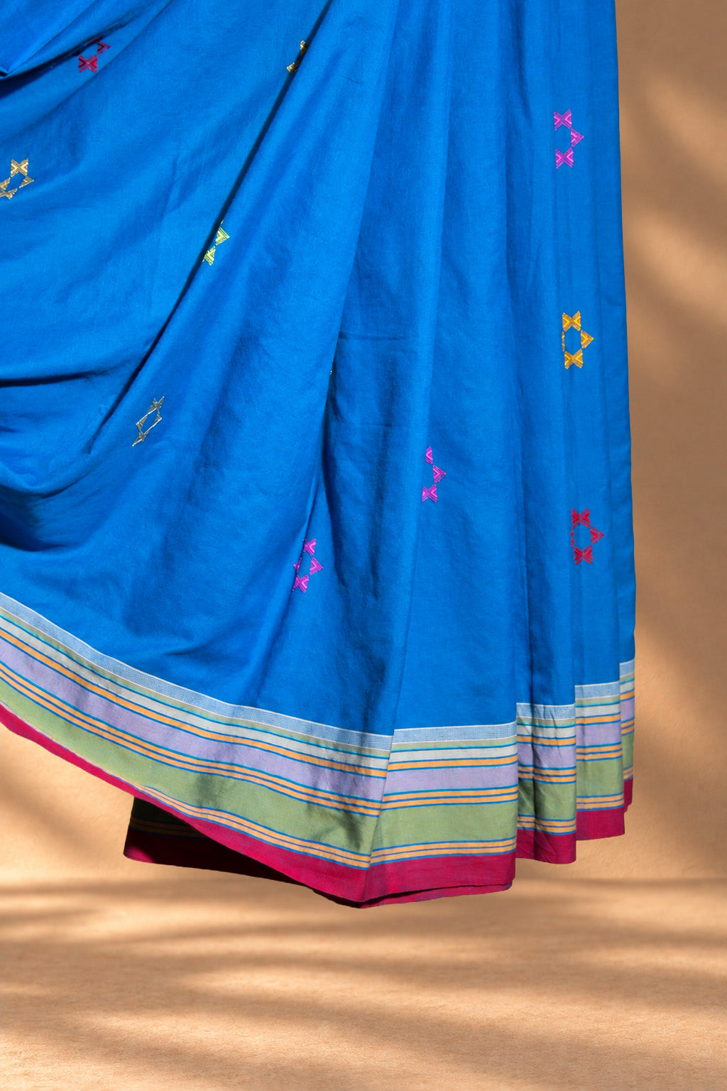 Ghato Vaadli | Chaumukh | Fine Cotton | Saree