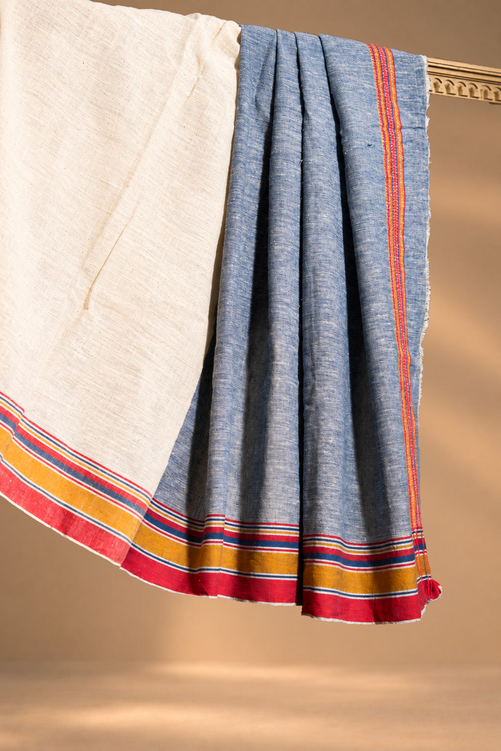 Dhoro | Chaumukh | Kala Cotton | Saree
