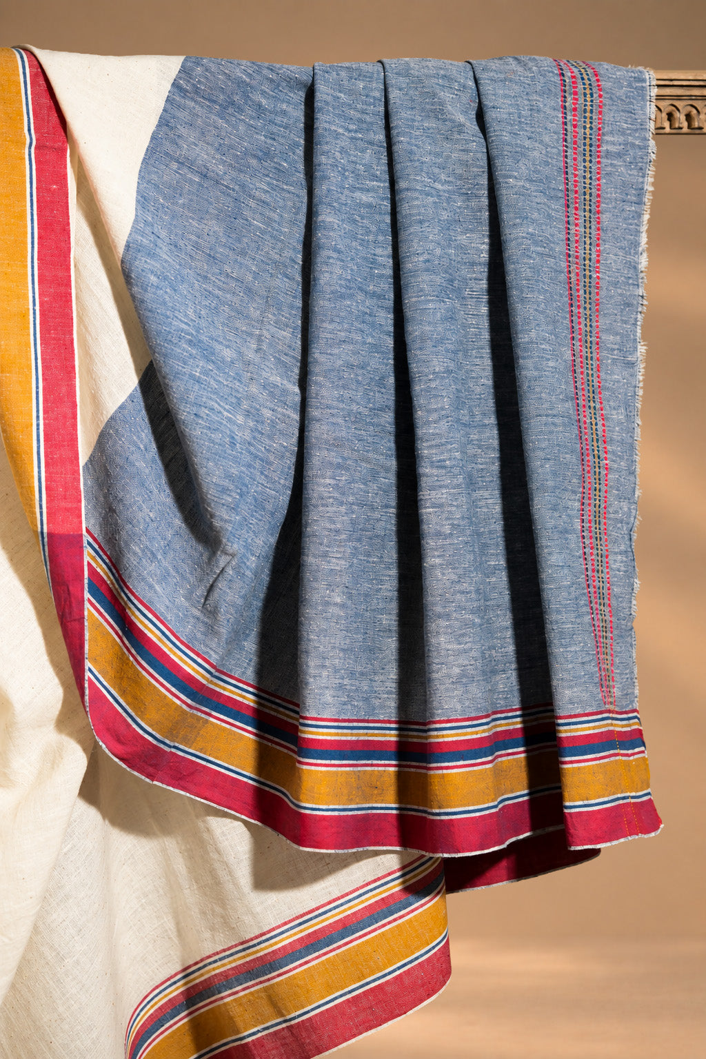 Dhoro | Mor | Kala Cotton | Saree