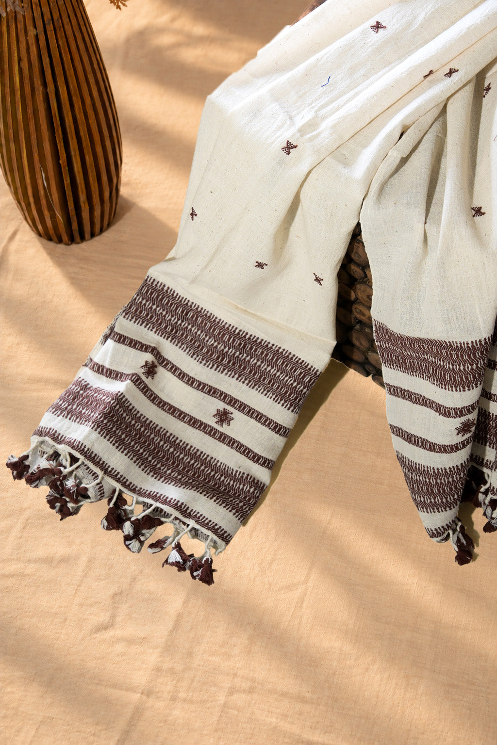Dhoro | Popati | Kala Cotton | Stole - image 1