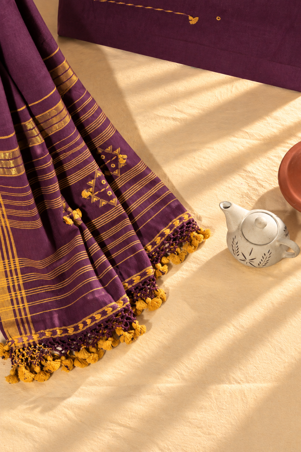 Ghato Gulabi | Dholki | Kala Cotton | Suit Piece - image 2