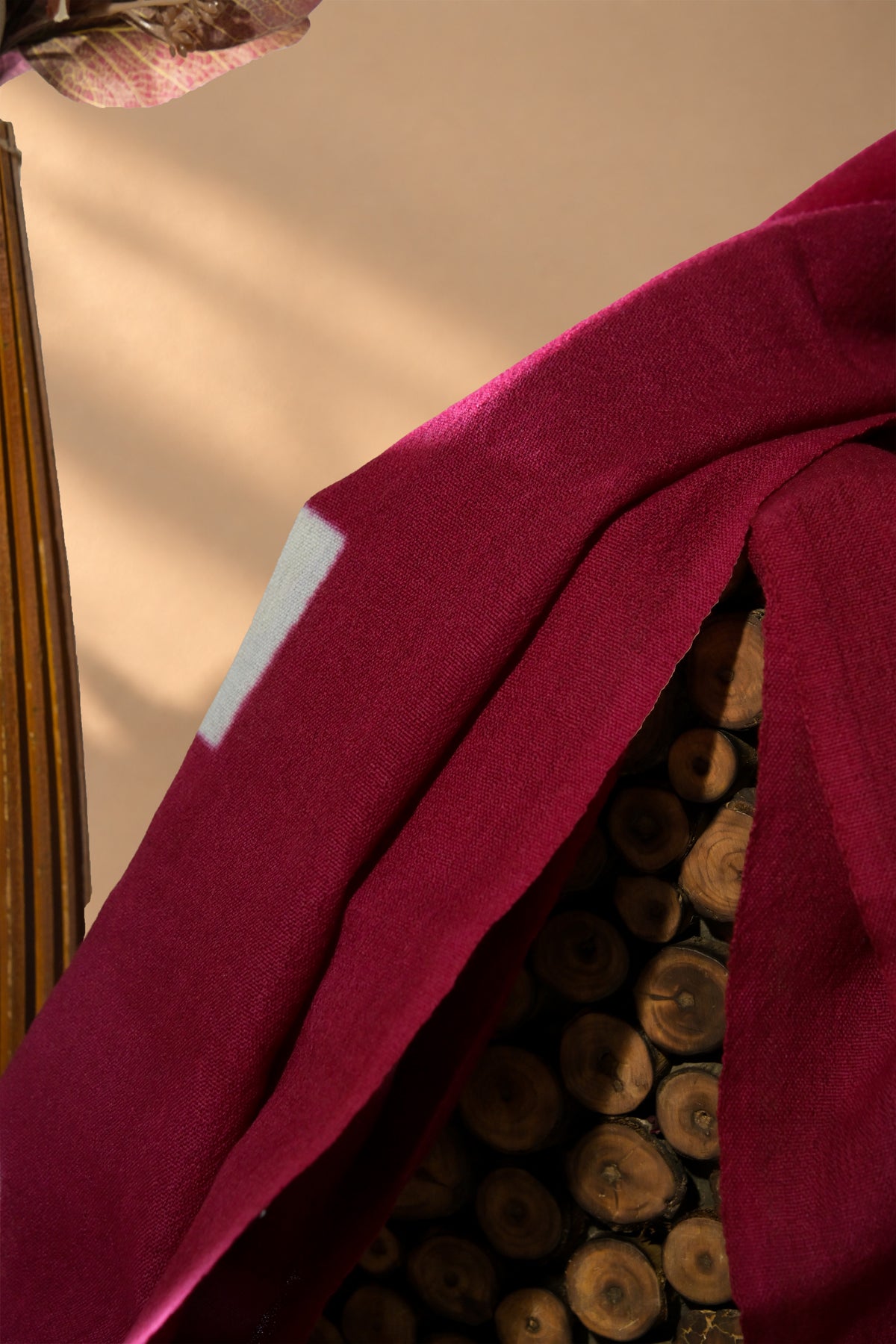 Ghato Laal | Choktha | Merino Wool | Stole - image 2
