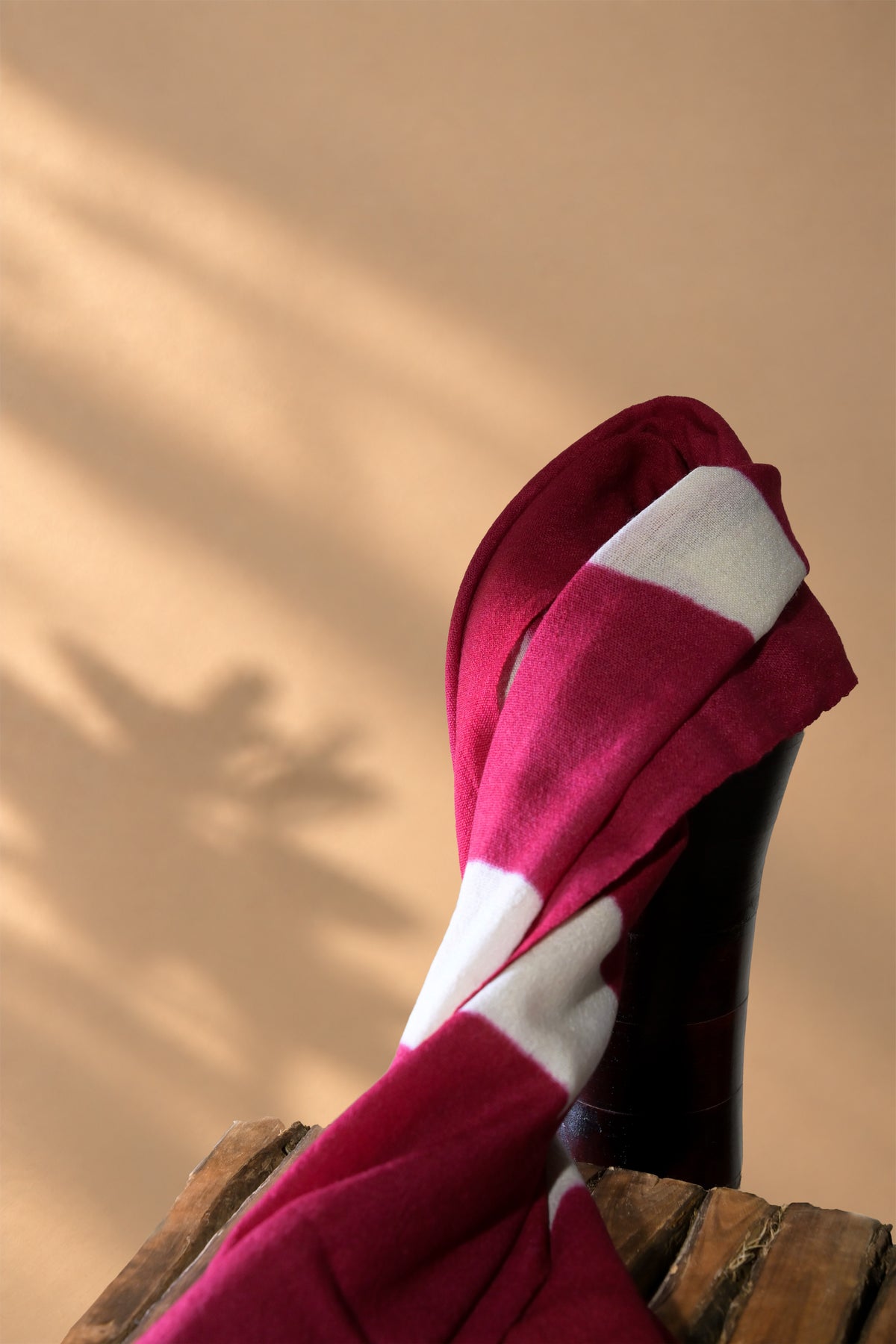 Ghato Laal | Choktha | Merino Wool | Stole - image 3