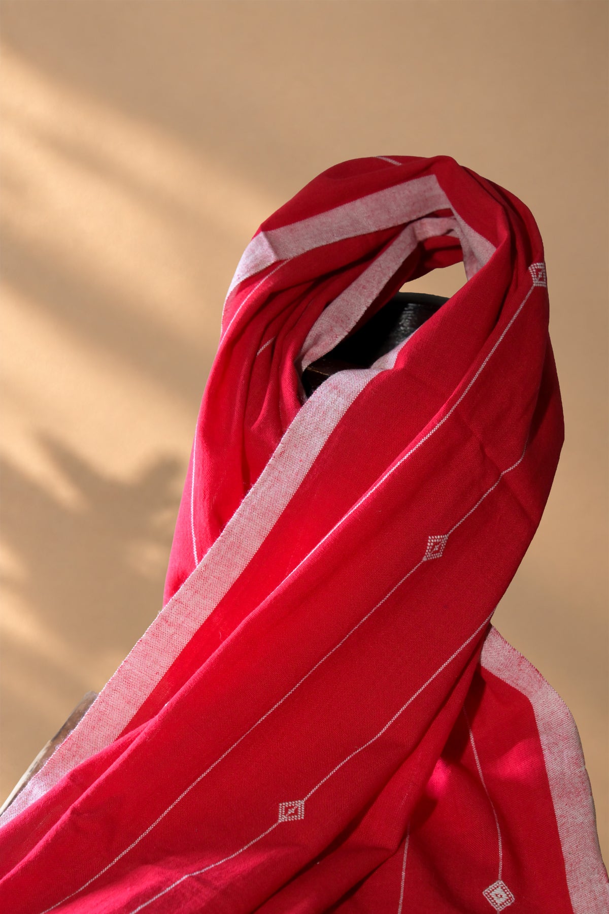 Laal | Panchako | Kala Cotton | Stole - image 4