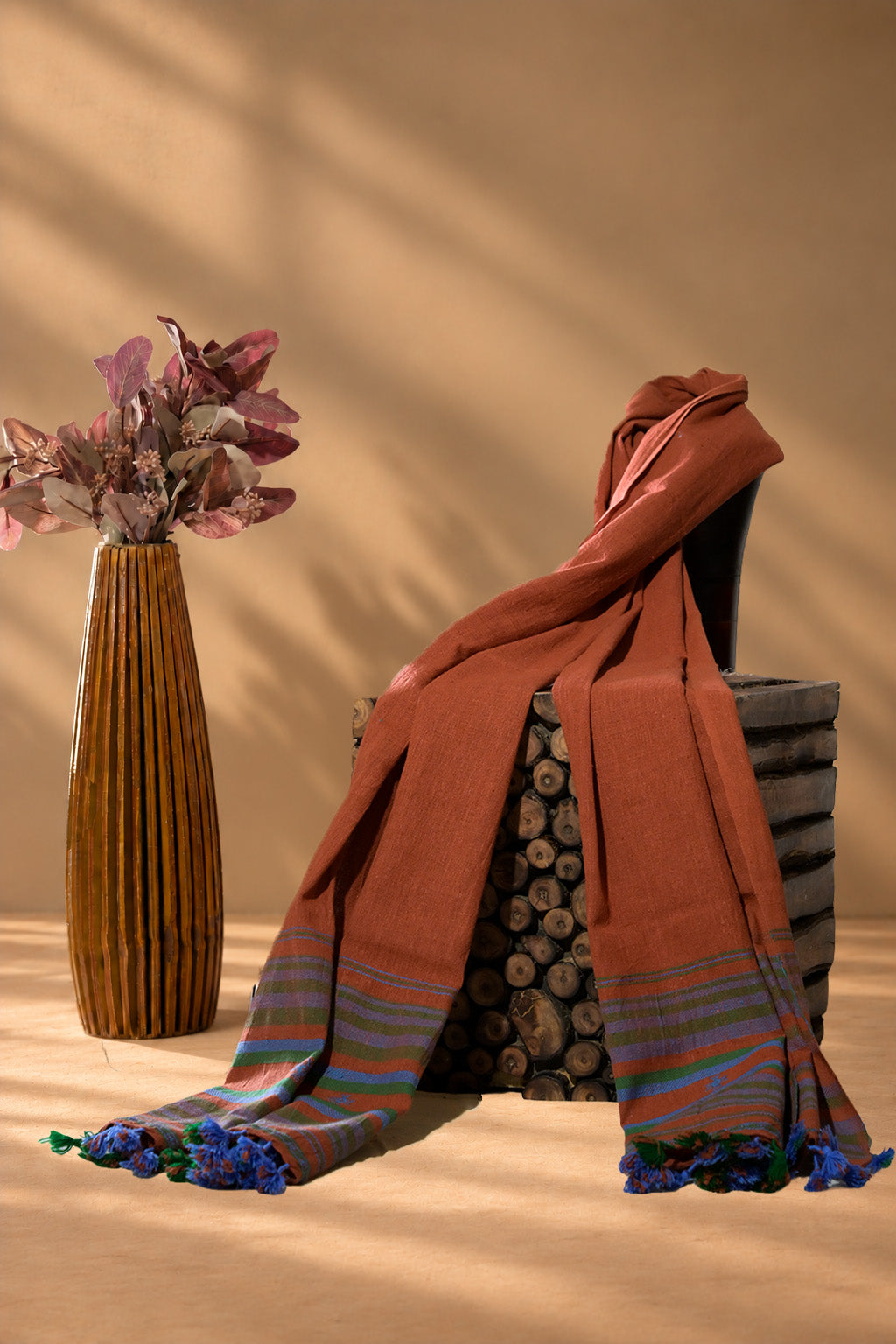 Matti | Chaumukh | Kala Cotton | Stole - image 1