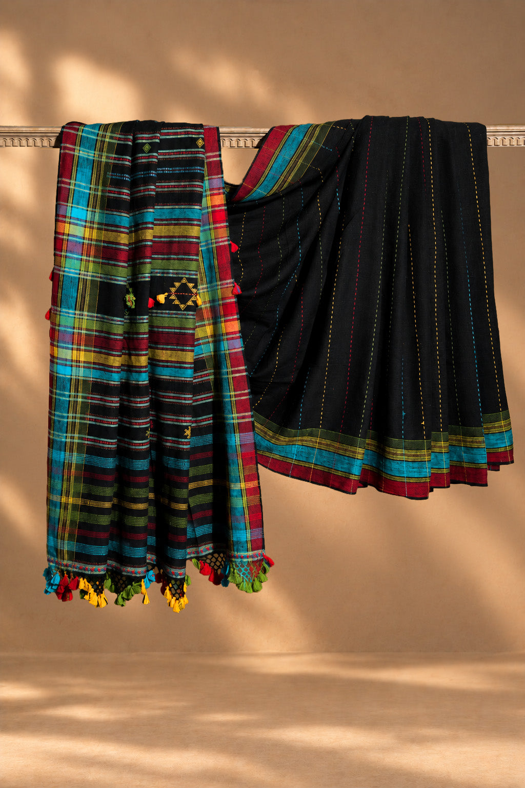 Kaaro | Chaumukh | Kala Cotton | Saree