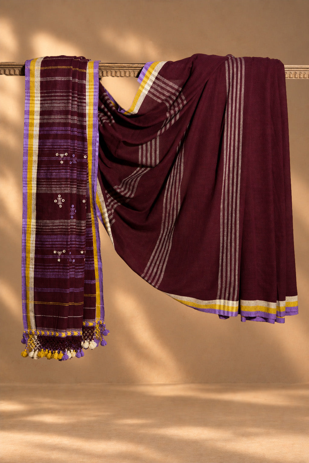 Ghero Laal | Dholki | Kala Cotton | Saree
