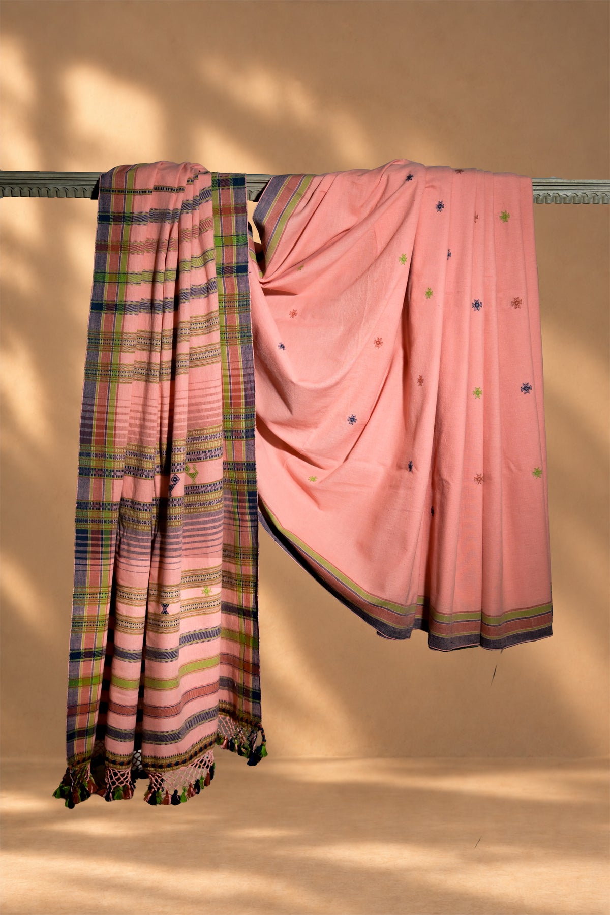 Aachho Gulabi | Mor | Kala Cotton | Saree