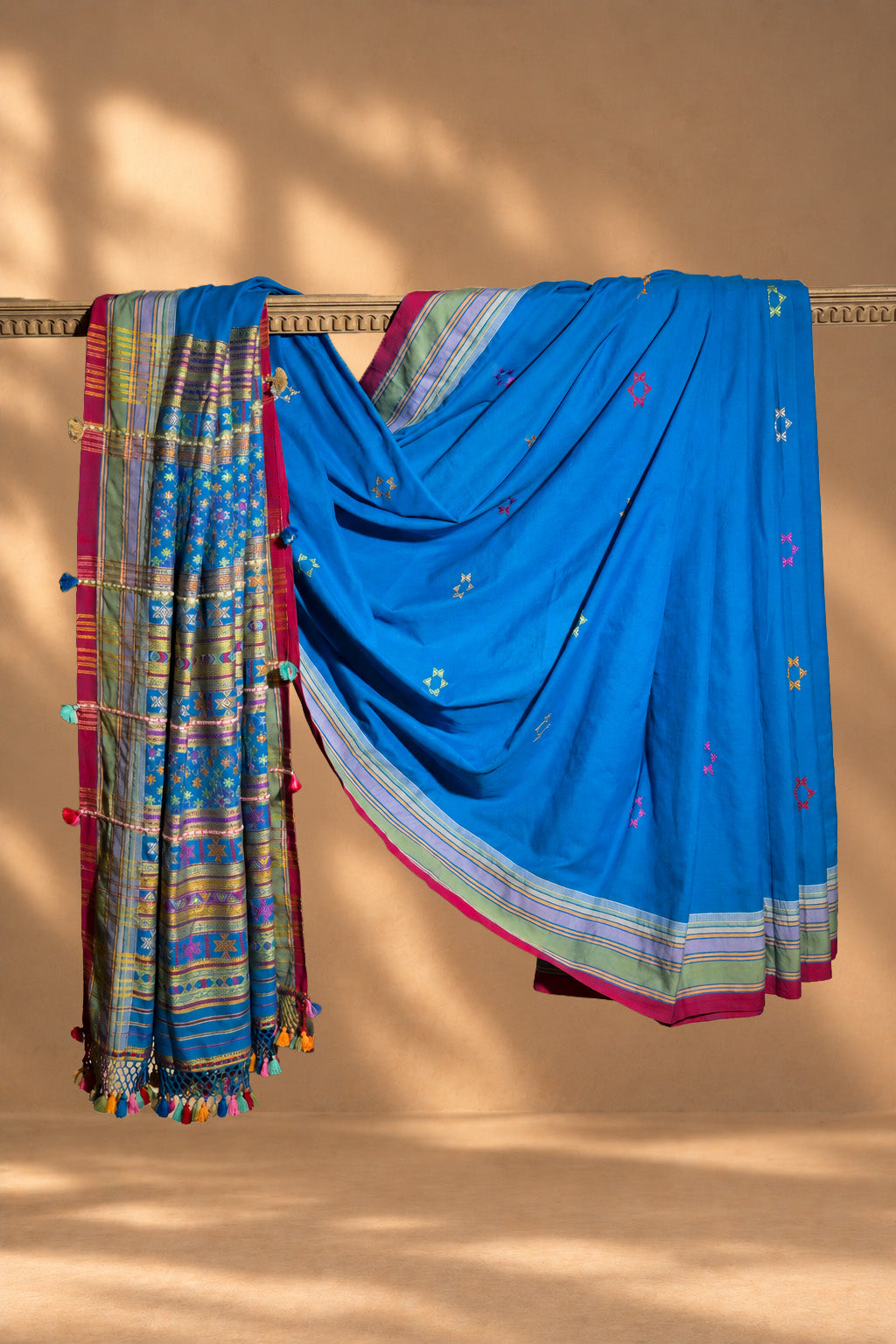 Ghato Vaadli | Chaumukh | Fine Cotton | Saree