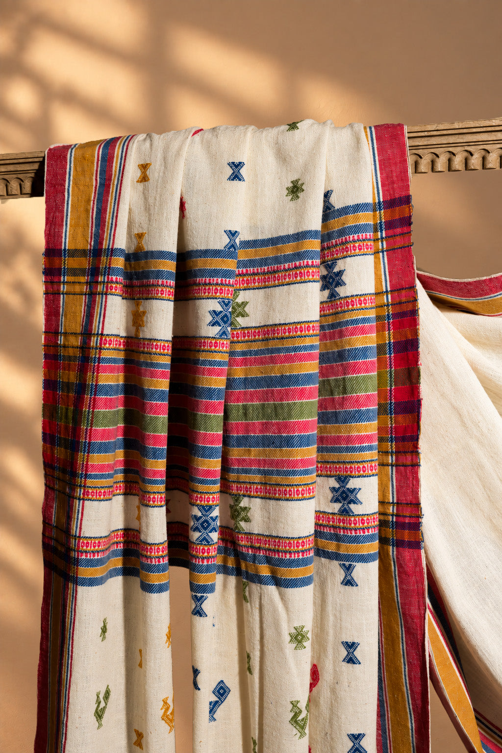 Dhoro | Mor | Kala Cotton | Saree