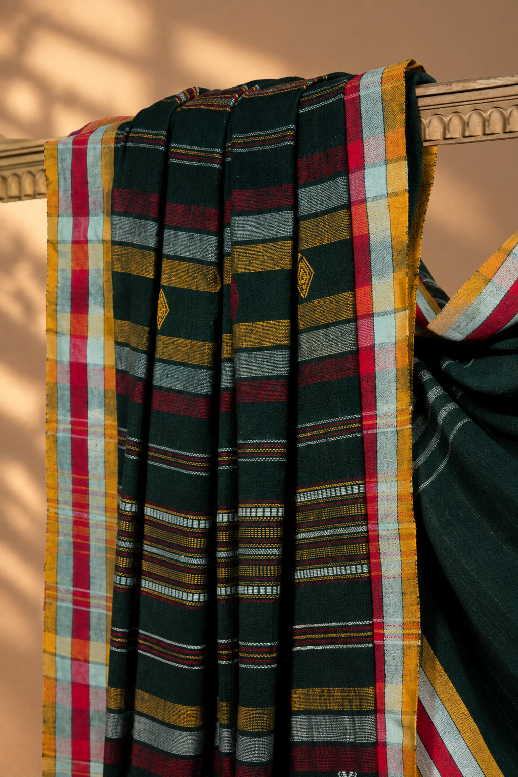 Ghato Lilo | Dholki | Kala Cotton | Saree