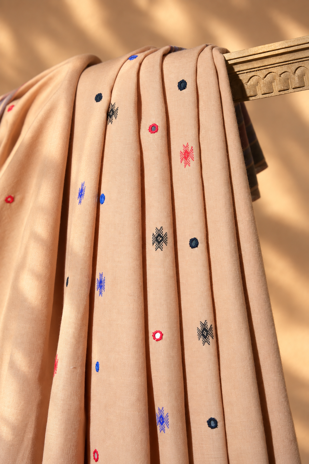 Aachho Bhuro | Latth | Fine Cotton | Saree