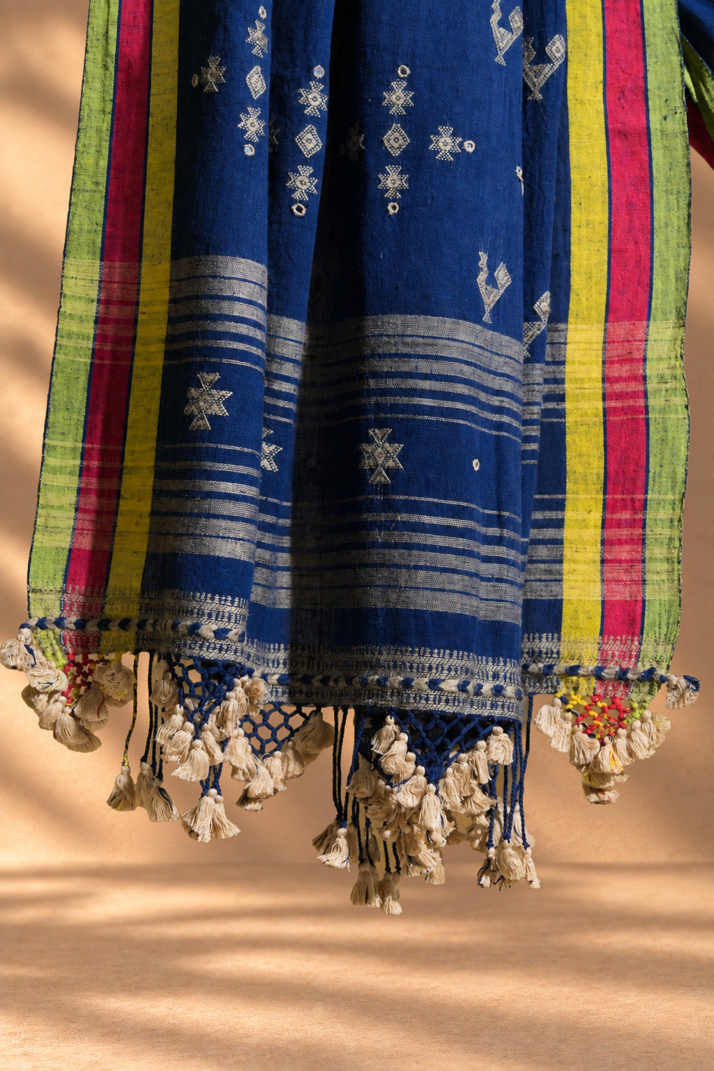 Neelo | Mor | Kala Cotton | Saree