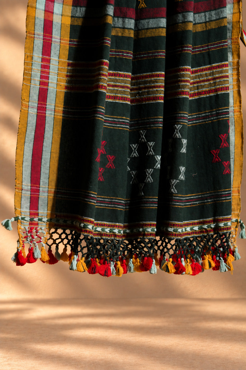 Ghato Lilo | Dholki | Kala Cotton | Saree