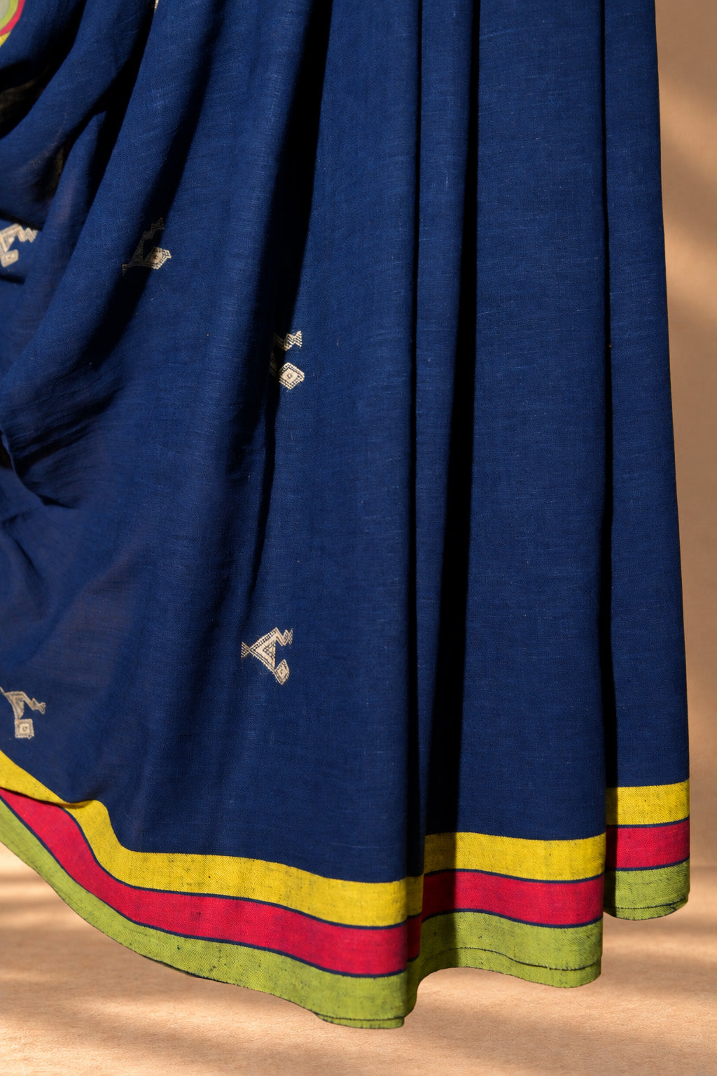 Neelo | Mor | Kala Cotton | Saree