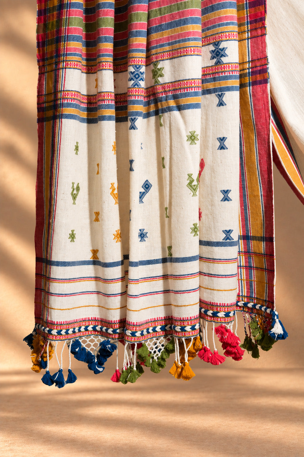 Dhoro | Mor | Kala Cotton | Saree