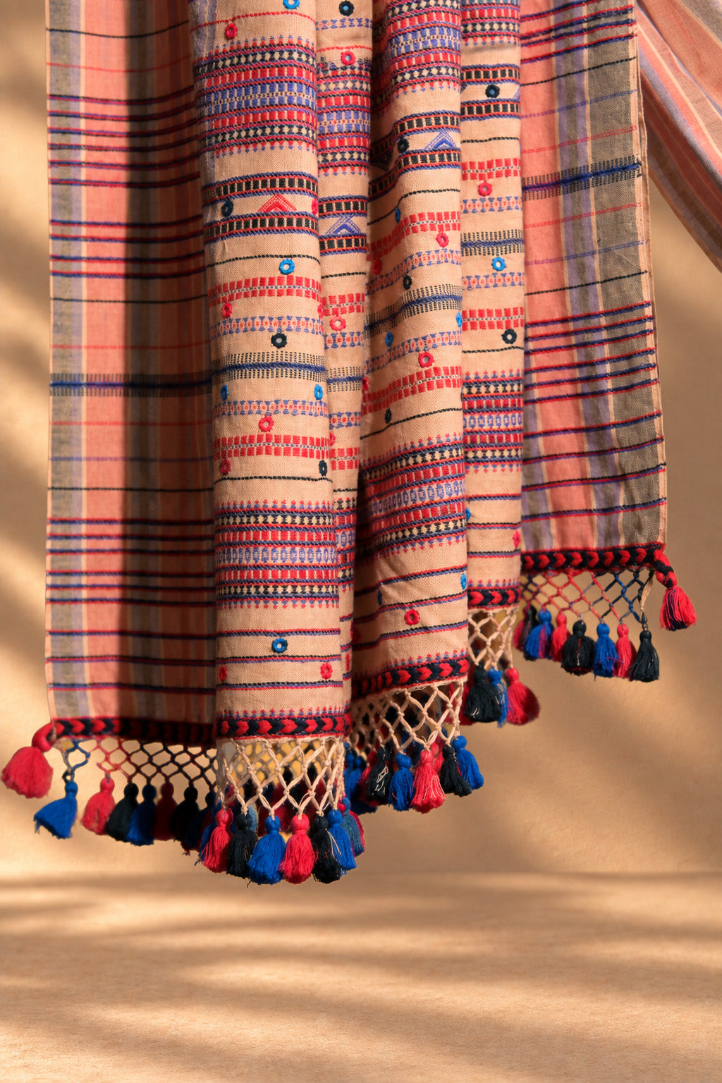 Aachho Bhuro | Latth | Fine Cotton | Saree