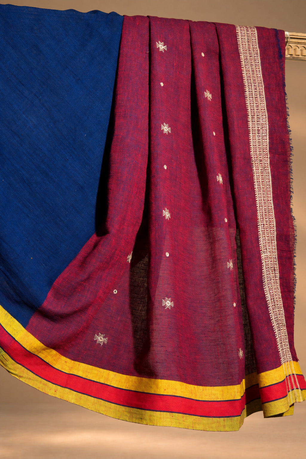 Neelo | Mor | Kala Cotton | Saree