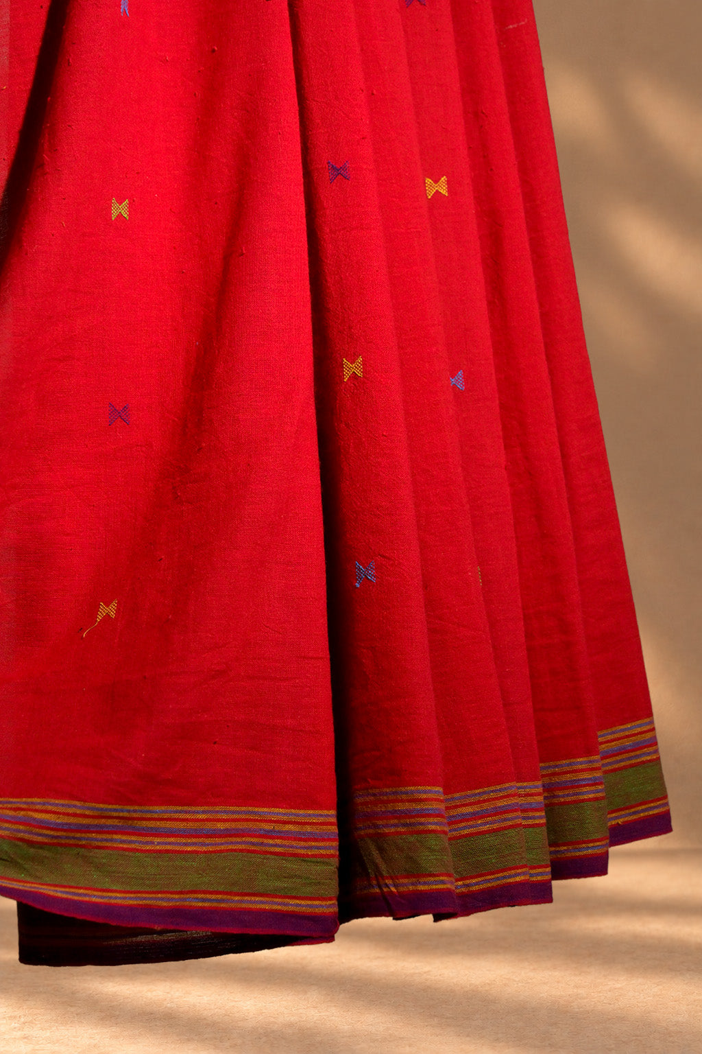 Laal | Dumroo | Kala Cotton | Saree