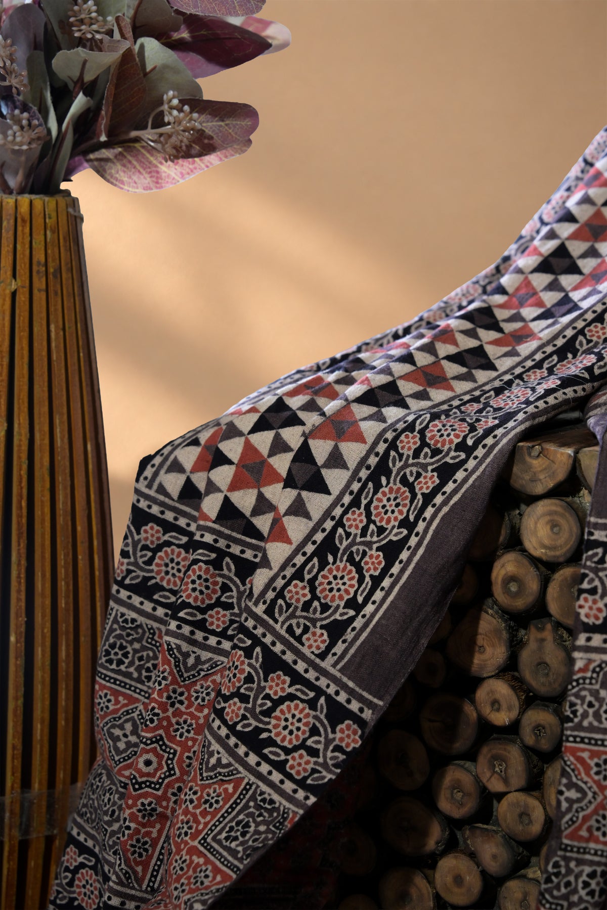 Bhuro | Dungra | Kala Cotton | Stole - image 3