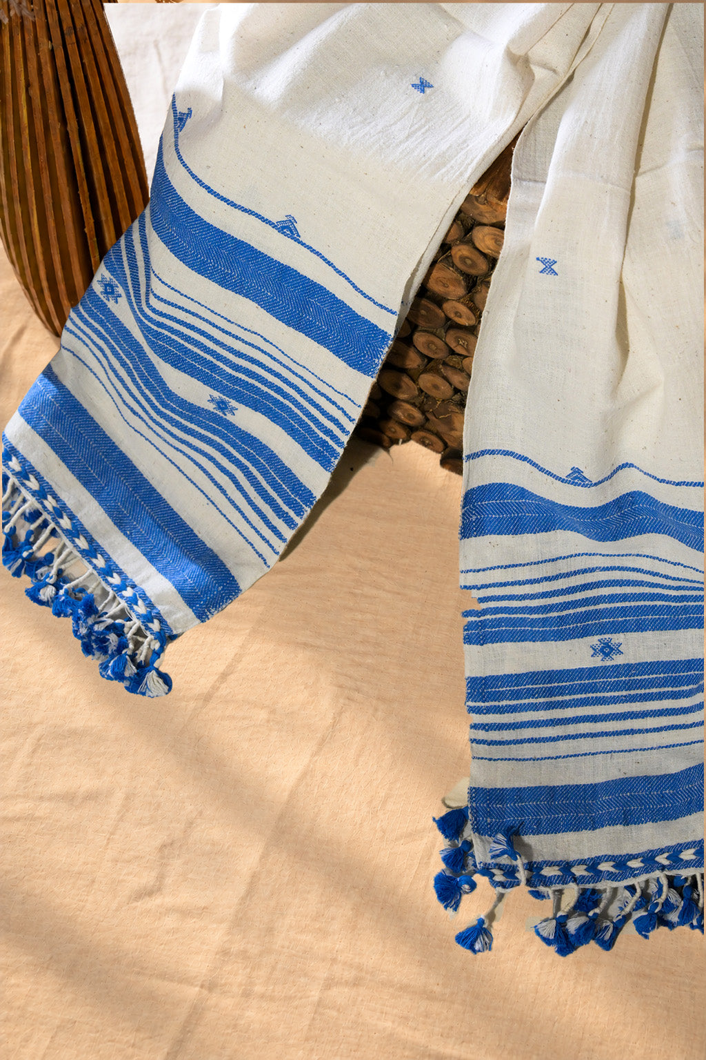 Dhoro | Panchako | Kala Cotton | Stole - image 2
