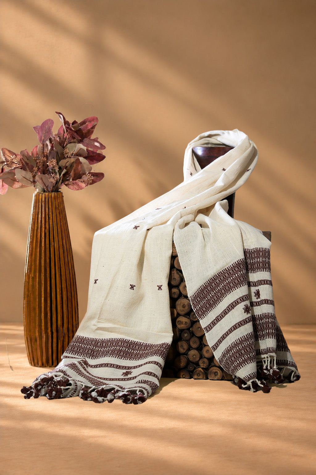 Dhoro | Popati | Kala Cotton | Stole - image 2