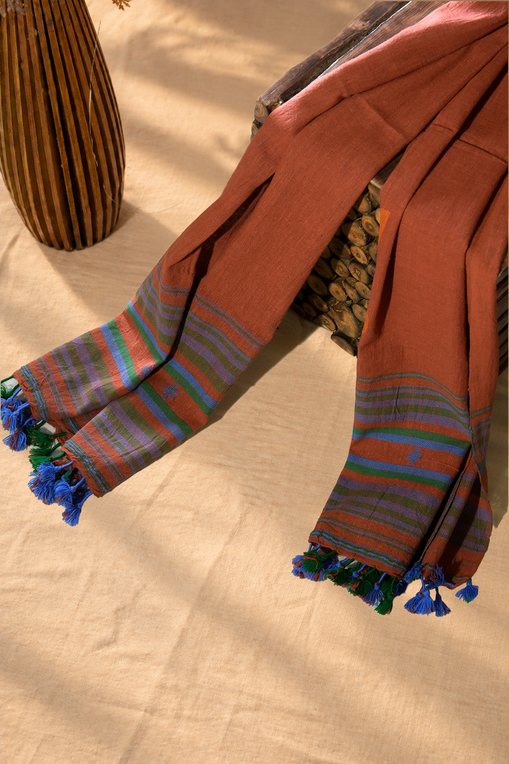 Matti | Chaumukh | Kala Cotton | Stole - image 2