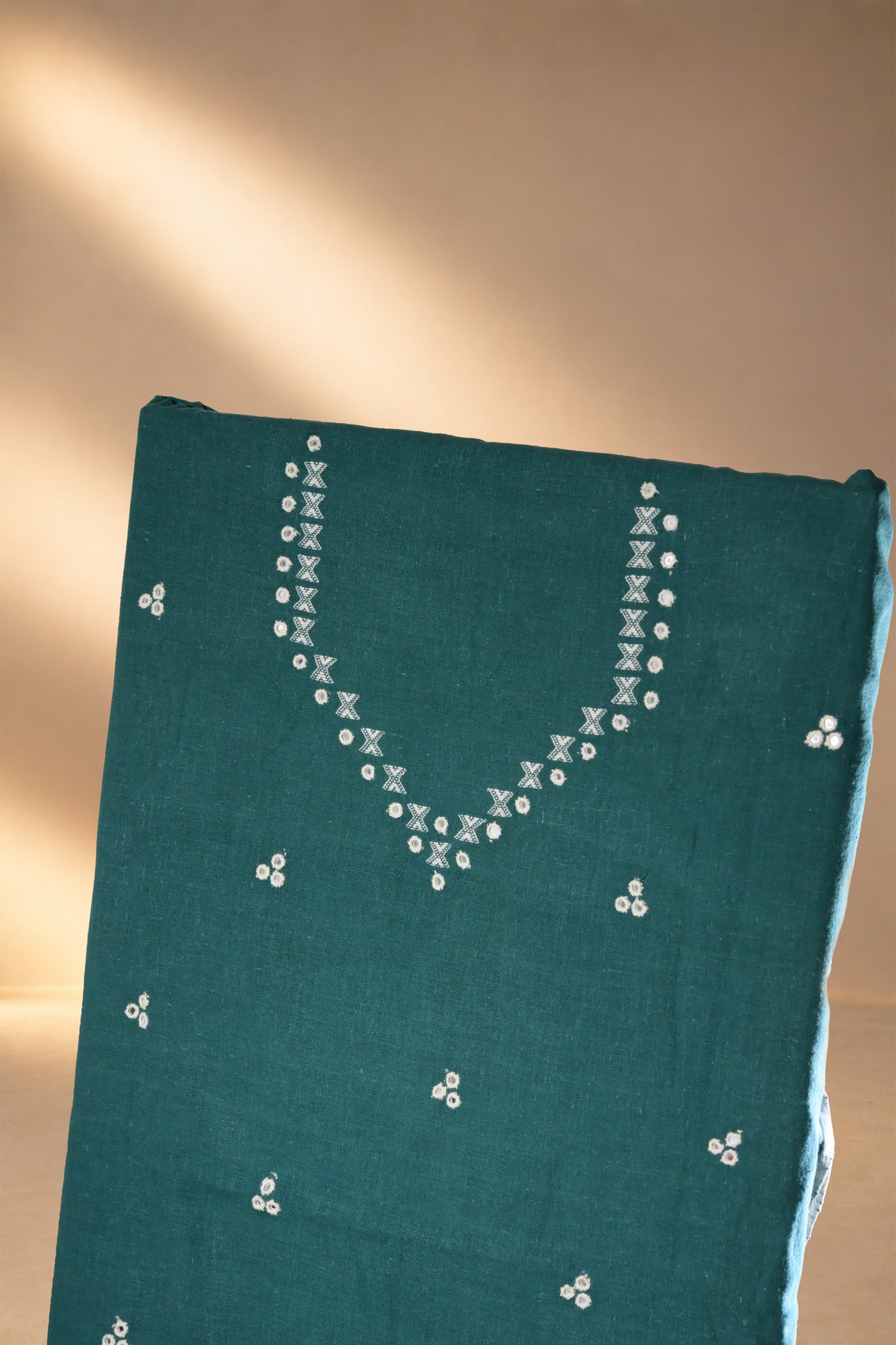 Mor Peenchh | Dholki | Kala Cotton | Suit Piece - image 3