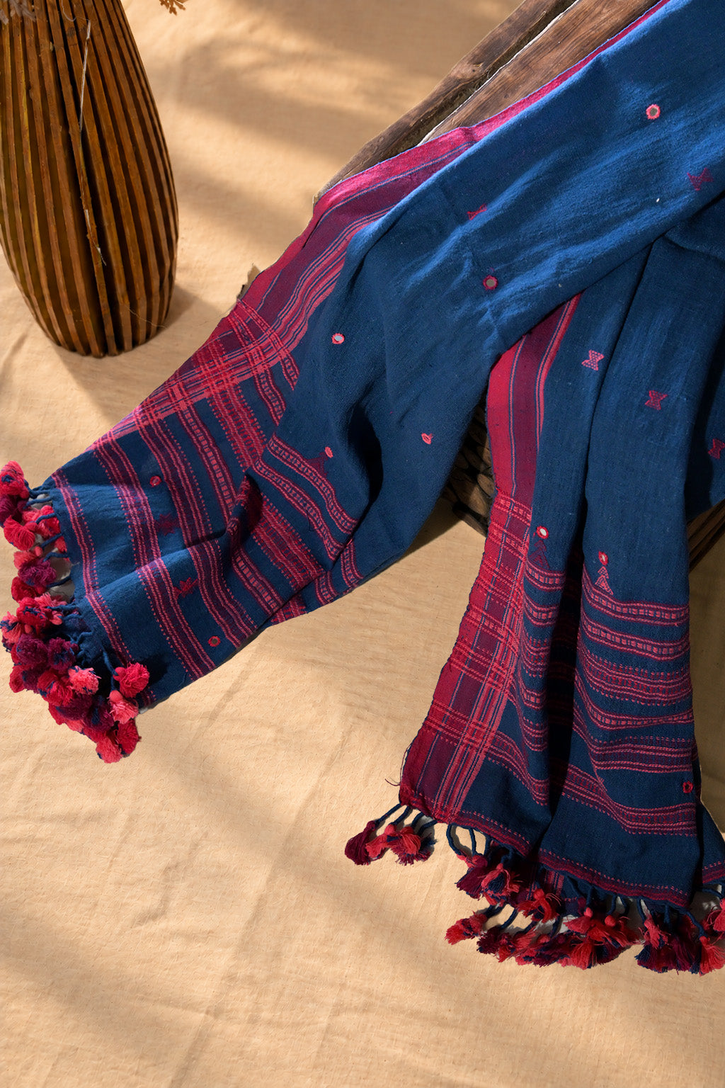 Neelo | Damroo | Kala Cotton | Stole - image 2