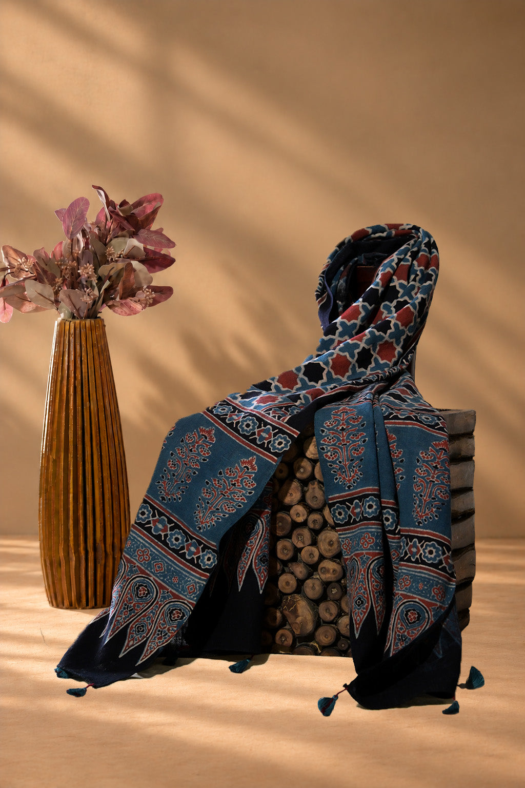Neelo | Tara | Kala Cotton | Stole - image 1