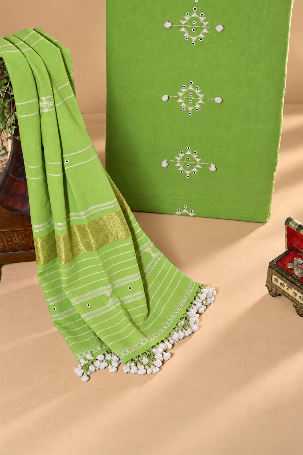 Popati | Dungara | Kala Cotton | Suit Piece - image 2