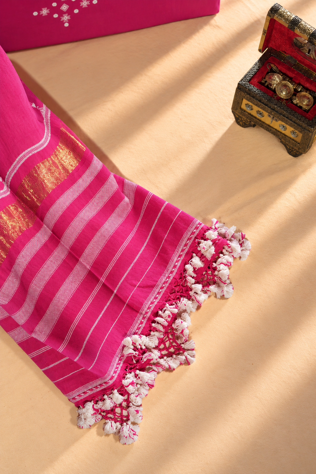 Raani | Chaumukh | Kala Cotton | Suit Piece - image 2